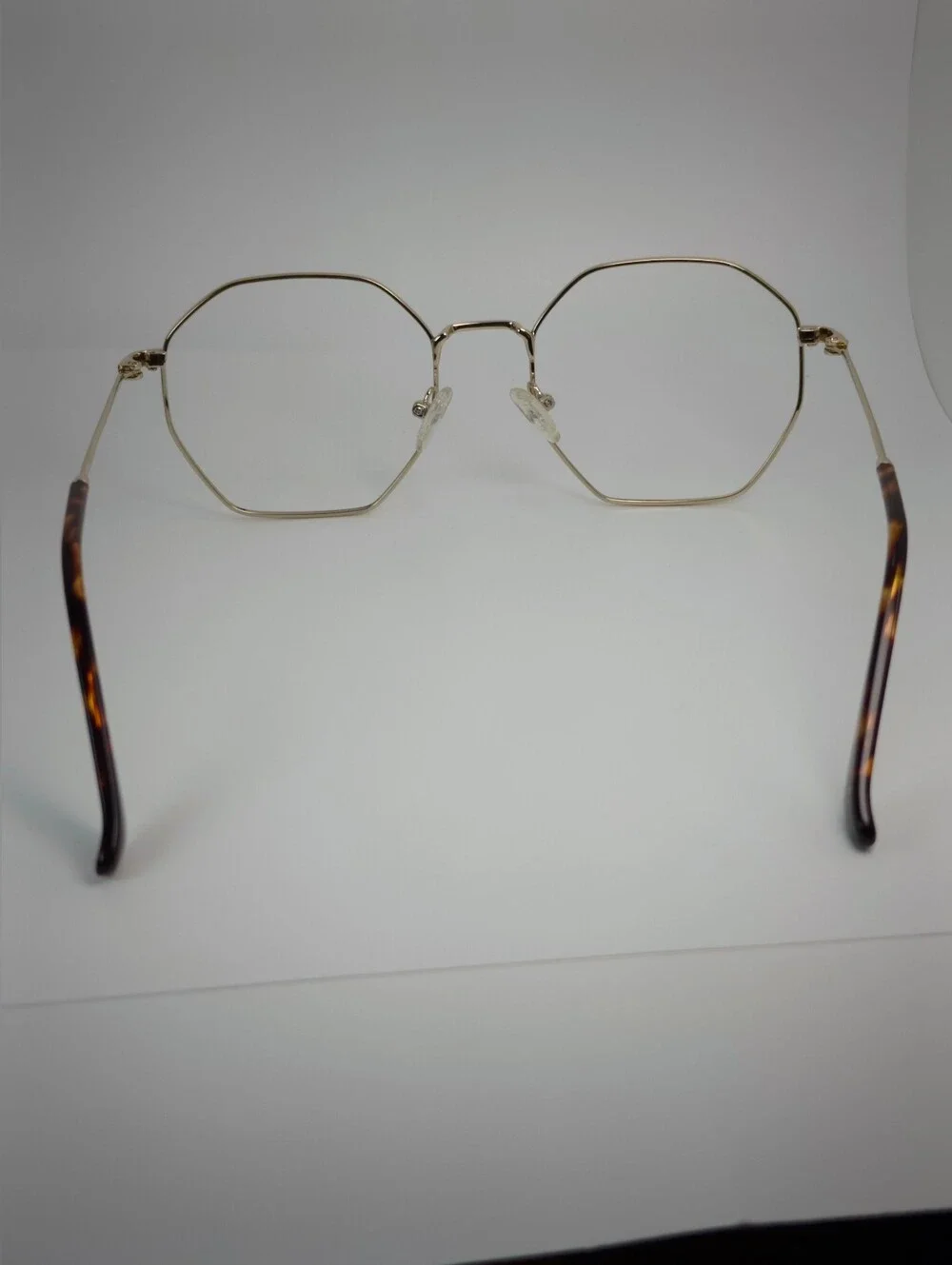Octave. Gold Geometric Frame Women's Eyewear.